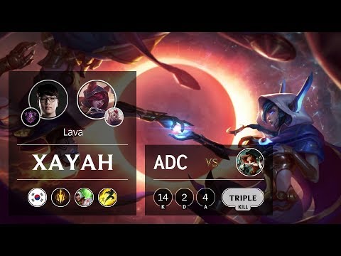 Xayah ADC vs Miss Fortune - KR Master Patch 10.1