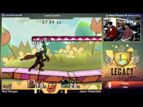 Legacy Vol. 6- Loser's Top 8: Red Ranger (Ganondorf) vs Jason Waterfalls (Zero Suit Samus)