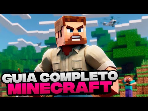 GUIA COMPLETO DO MINECRAFT PARA INICIANTES (COMO JOGAR MINECRAFT) 2024