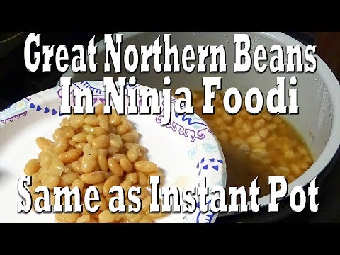 Great Northern Beans in Ninja Foodi ... So Easy You Will Think You are Using Your Instant Pot