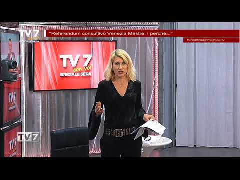 Tv7 con Voi sera del 26/11/2019 - Referendum consultivo Venezia Mestre (1 di 6)