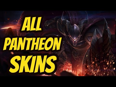 All Pantheon Skins Spotlight League of Legends Skin Review