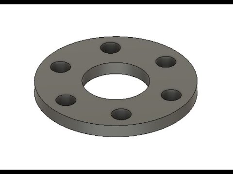 Fusion 360 Tutorial: Bolt Circle Exercise