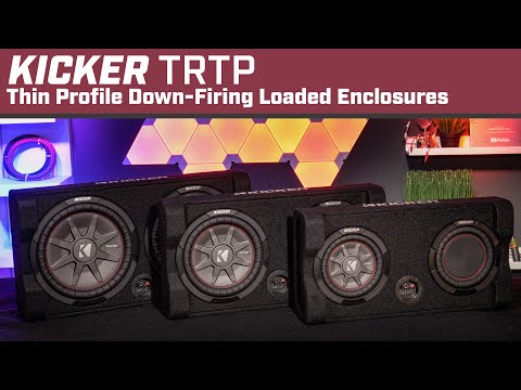 Kicker TRTP Thin Profile Down-Firing Enclosures - Built TOUGH - Audio Sample