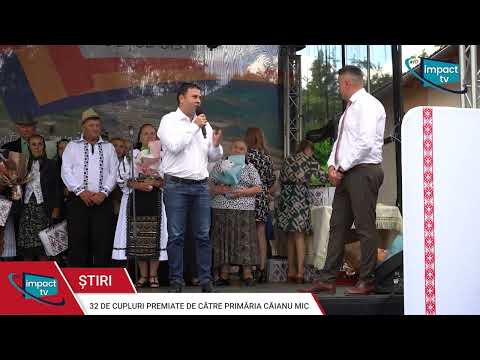 32 DE CUPLURI PREMIATE DE CĂTRE PRIMĂRIA CĂIANU MIC