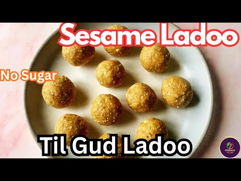 Instant Til Gud Ladoo Recipe | Sesame Peanut Ladoo | Healthy High Protein Ladoo