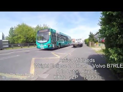 BUSES IN BEDFORDSHIRE #1 - 5th May 2016 [HD 1080P]