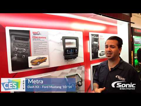 Install Aftermarket Car Radio in 2010-2014 Ford Mustang (Metra 99-5853CH)