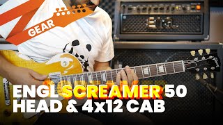 Video thumbnail for Engl Screamer 50 Head & 4x12 Cab Test by Ozz Guitar