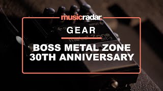 Video thumbnail for Hear 9 guitar and synth tones from the Boss Metal Zone 30th anniversary pedal by MusicRadar