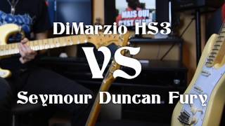 DiMarzio HS3 VS Seymour Duncan Fury - Yngwie Malmsteen pickups