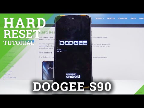 HARD RESET DOOGEE S90 – Wipe Data / Remove Screen Lock