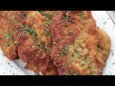 Authentic Italian Chicken Milanese Recipe // Pan Fried Chicken Cutlets