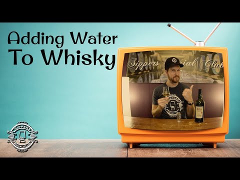 Adding Water to Whisky