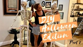 DIY Halloween Decor Edition! Halloween Decorate with me! Halloween 2020