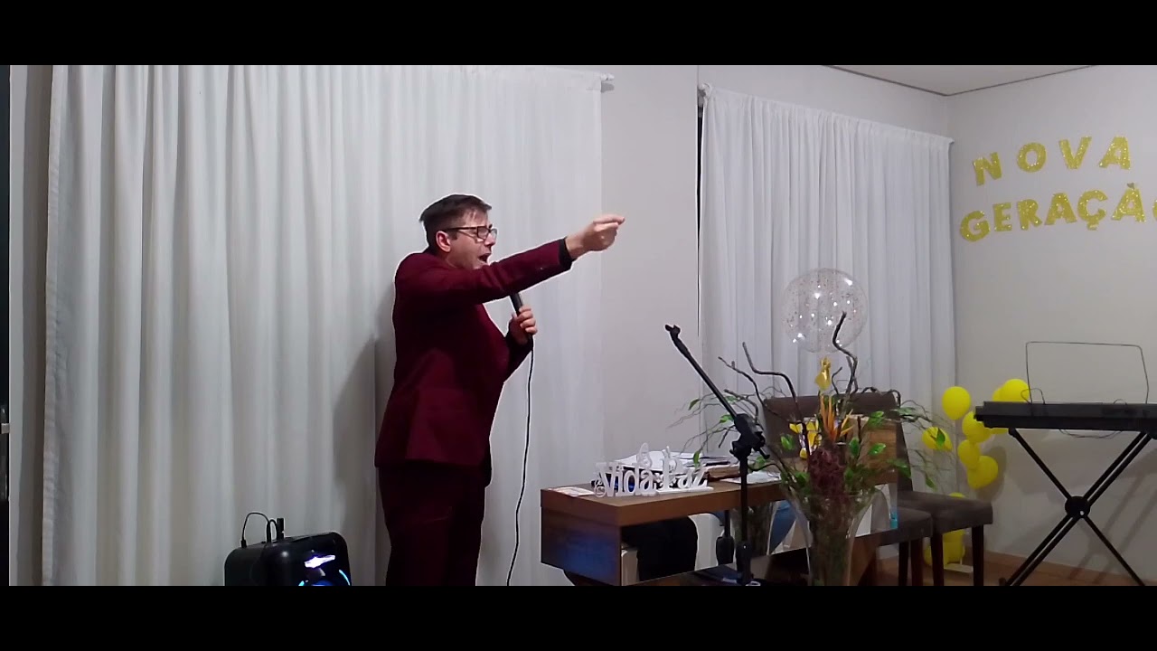 4 SEGREDO PARA UM AVIVAMENTO( Habacuque 3:01) PB ALEXANDRO PREGANDO EM GARIBALDI/RS