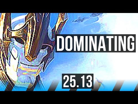 GALIO vs SYLAS (MID) | 8/2/22, 36k DMG, Dominating | KR Master | 25.13