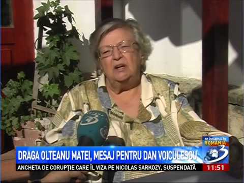 Draga Olteanu Matei mesaj pentru Dan Voiculescu, de ziua lui