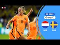 Oranje komt moeizaam op stoom | samenvatting Nederland - Zweden | EK 2022