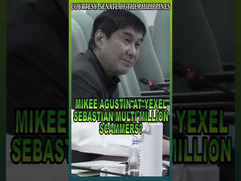 SEN.TULFO NAGLABAS NG REBELASYON KANILA MIKEE AGUSTIN AT YEXEL SEBASTIAN! MULTI-MILLION SCAMMERS?