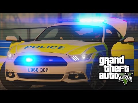 LSPDFR New Ford Mustang Police Car! - GTA 5 PC Mod Release