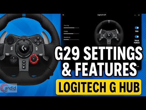 Logitech G29 on G Hub Pro: Settings and Features explained