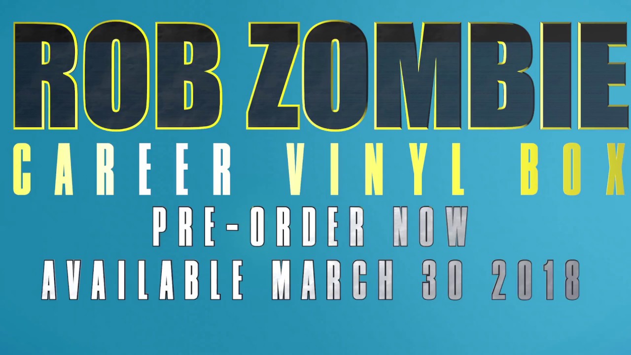 Rob Zombie Career Vinyl Box Set - YouTube