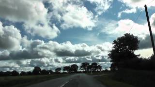 preview picture of video 'Driving On The D23 Between Maël-Carhaix & Lanhellen, Côtes-d'Armor, Brittany, France'