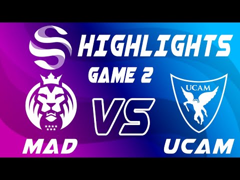 MAD Lions vs UCAM Esports Game 2 Highlights - SUPERLIGA Cuartos de Final