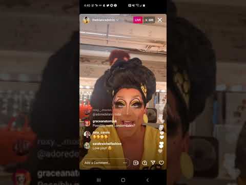 bianca del rio - rpdr s6 winner - instagram live - tuesday, 26 october 2021