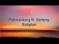 Patoranking – Babylon (Traduction français) ft. Victony