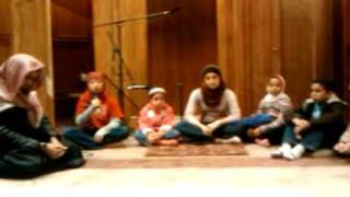 preview picture of video 'Islamic center of Kansas (ICK) Quran Surat Alqalam Islamic Academy Group , Oct 11 09'
