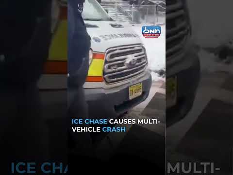 ICE Pursuit in Newark Ends in Crash, 3 Minors Hospitalized