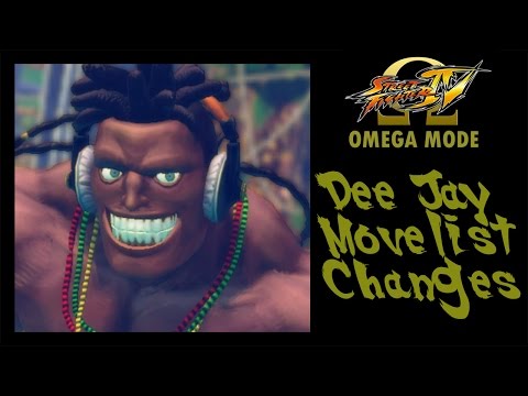 USFIV: Omega Mode - Dee Jay Move List Changes