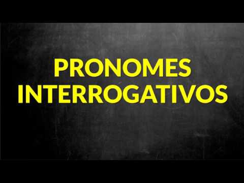 📌Pronomes Interrogativos [Prof. Alda]