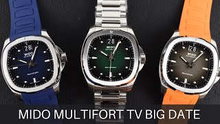 Closer Look: At The New Mido Multifort TV Big Date