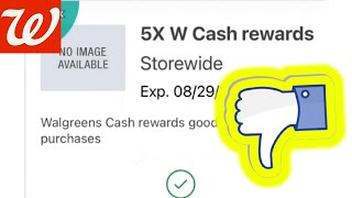Walgreens 5X BOOSTER EXPLAINED until Aug. 29!