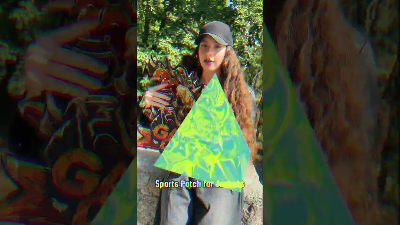 Game Day Large Embroidered Back Patch @embroverse