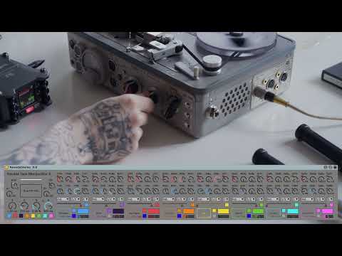 Max For Live Polyphonic Tape Manipulator - Field Recordings From an Abandoned Gas Station