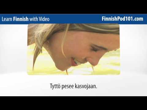 Learn Finnish with Pictures and Video - Talking About Your Daily Routine in Finnish