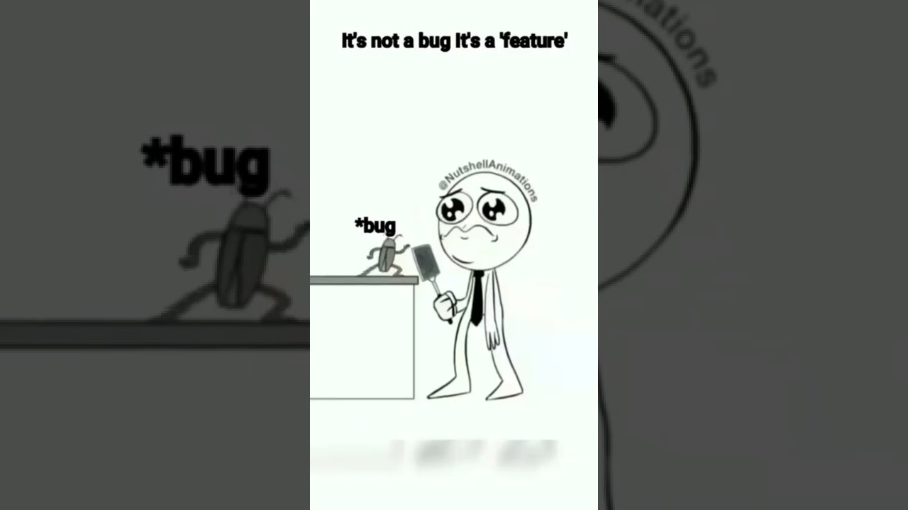 It's Not a bug 🐛.it is a feature .😅|| Status For Programmer..