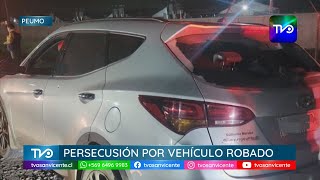 Persecución por vehículo robado, culmina con dos detenidos en Peumo