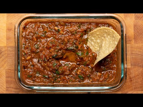 The Ultimate Fire Roasted Salsa Roja Recipe | Kamado Joe Indoor Kitchen