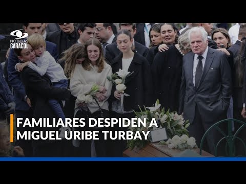 Sepelio de Miguel Uribe Turbay en el Cementerio Central de Bogotá: así lo despidió su familia