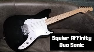 Video thumbnail for Squier by Fender Affinity Duo Sonic | Review Demo by The Guitar Manifesto