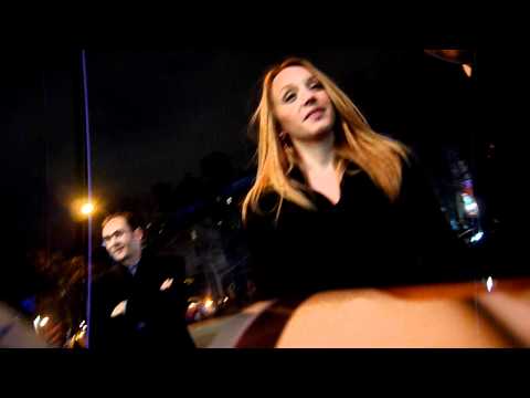 Ludivine Sagnier of Swimming Pool signing autographs in person