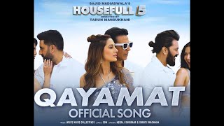 Download lagu Qayamat (Song official audio) |  Neeraj Shridhar & Shruti Dhasmana | Housefull 5 | mp3