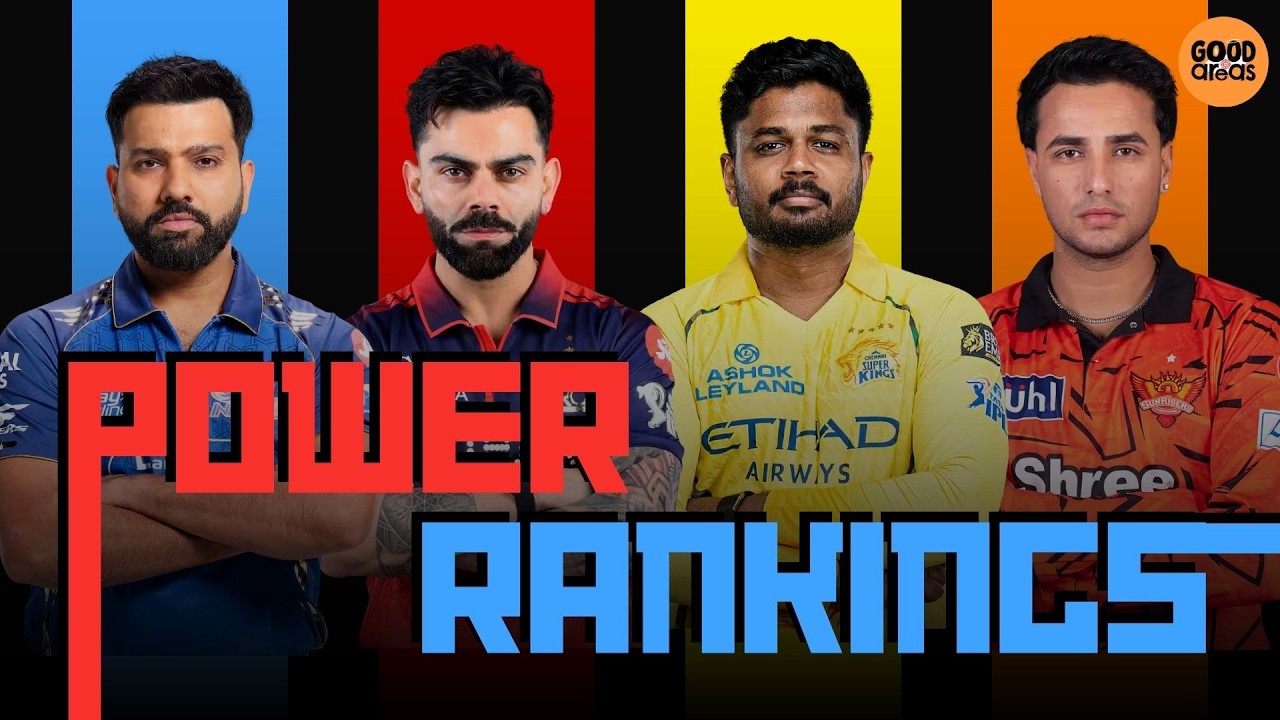 IPL 2026 - Power Rankings (VOL I) | #cricket