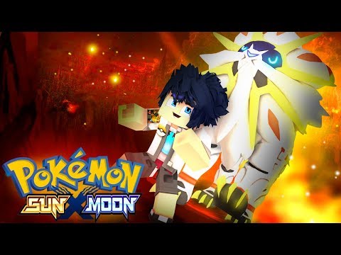 Minecraft - POKEMON SUN X MOON - ENCONTRAMOS LENDÁRIO SOLGALEO ! 17