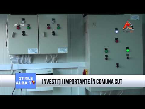 Investiții importante în comuna Cut